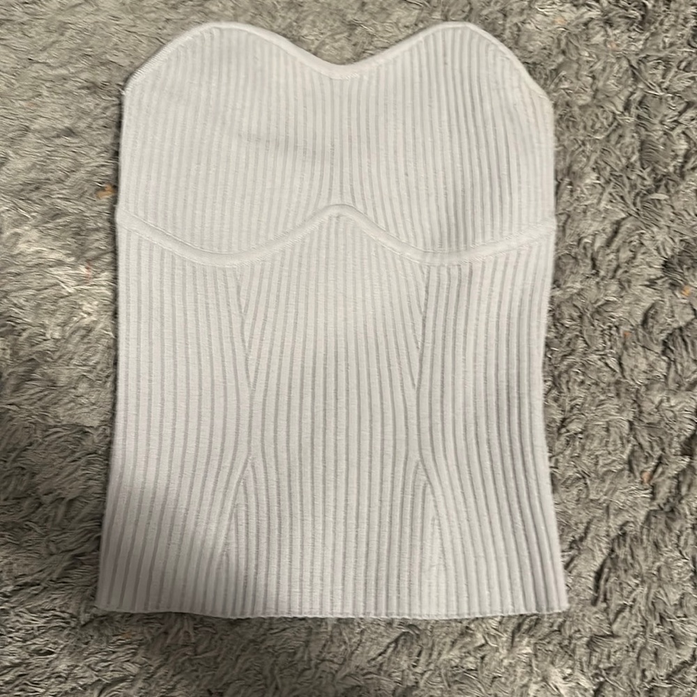 XXS LIGHT BLUE/GRAY TUBE TOP